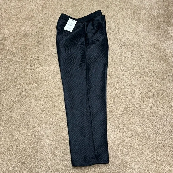 Zara women textured suit straight pants. Small. NWT! - Picture 2 of 6